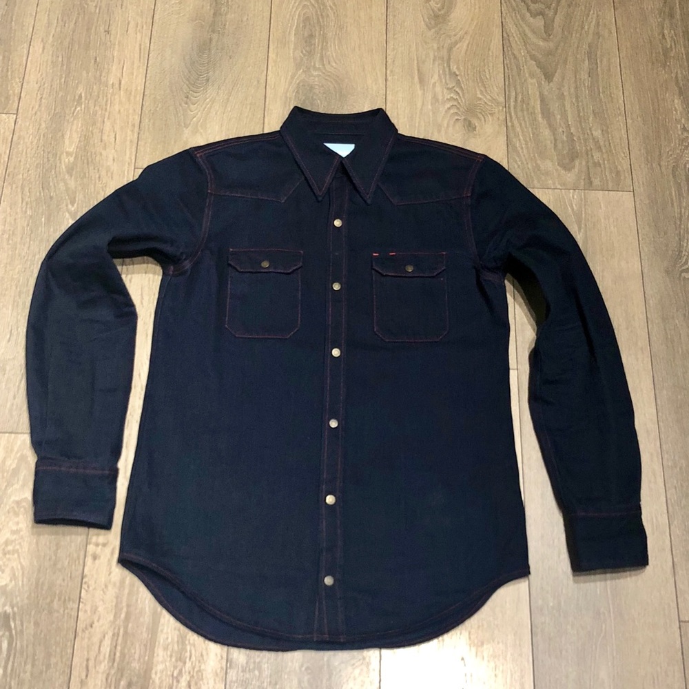 🌟CALVIN KLEIN 205W39NYC🌟 Western Denim Shirt